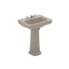 TOTO Single Hole Mount, 1 Hole Promenade 1Hole 24 Lav, Ped Bone, Bone -TOTO Sales Store Grainger 584R94xx1xx70f746