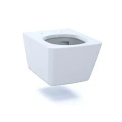 TOTO Sp Square Shape, Wall Hung, Bowl Cotton, 1.28/0.9 Gpf, Wall Mount, Square, Cotton -TOTO Sales Store Grainger CT449CFGxx01xx2