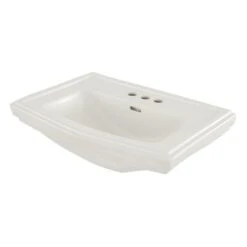 TOTO 4" Mount, Clayton, 4 Ctr Trad Lavatory, Cotton, Cotton