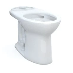 TOTO Drake Elongated Universal Height Toilet Bowl Only, Cotton