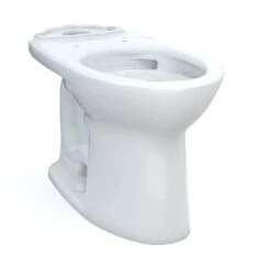 TOTO Drake Elongated Toilet Bowl Only With Cefiontect, Less Seat, Cotton