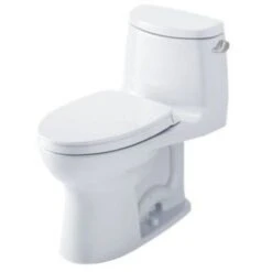 TOTO Ultramax II 1.28 GPF One-Piece Elongated Toilet With Right Hand Lever, Seat Included, White