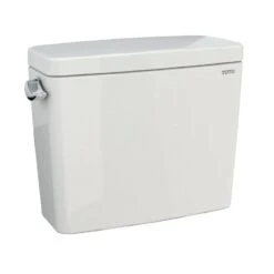 TOTO Drake 1.6 GPF Toilet Tank Only, Less Seat, Colonial White