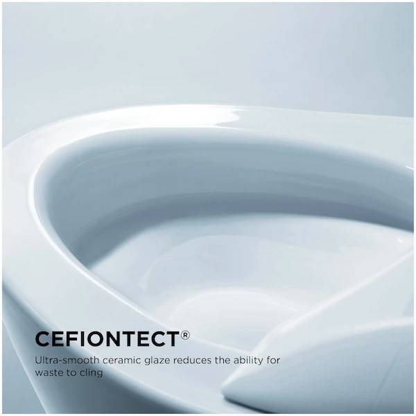 TOTO AP ELONGATED WALLHUNG BOWL T40 COTTON 5 TOTO AP ELONGATED WALLHUNG BOWL T40 COTTON - Image 3