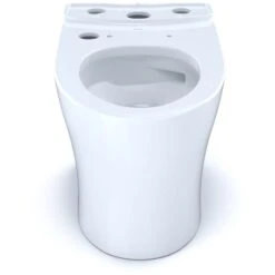 TOTO Aquia IV Elongated Skirted Toilet Bowl Cotton White -TOTO Sales Store HM20Wallace20Inc totoxxct446cegnt40xxalternatexximagexx41xxee01f6
