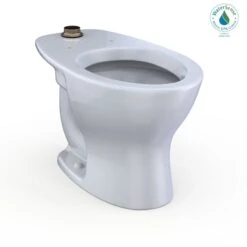 TOTO TORNADO FLUSH Commercial Flushometer Floor-Mounted Toilet, Elongated Cotton White