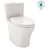 TOTO Aquia IV One-Piece Elongated Dual Flush 1.28 And 0.9 GPF Universal Height Colonial White