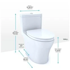 TOTO Aquia IV One-Piece Elongated Dual Flush 1.28 And 0.9 GPF Universal Height Sedona Beige -TOTO Sales Store HM20Wallace20Inc totoxxms646124cemfgnxxalternatexximagexx87xxddaabe 1