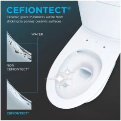 TOTO Aquia IV One-Piece Elongated Dual Flush 1.28 And 0.9 GPF Universal Height Colonial White -TOTO Sales Store HM20Wallace20Inc totoxxms646124cemfgnxxalternatexximagexx89xxa40cd6 2