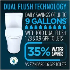 TOTO Aquia IV One-Piece Elongated Dual Flush 1.28 And 0.9 GPF Universal Height Sedona Beige -TOTO Sales Store HM20Wallace20Inc totoxxms646124cemfgnxxalternatexximagexx91xx450b88 1