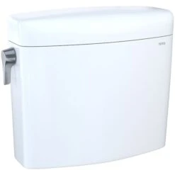 TOTO Aquia IV Cube Dual Flush 1.28 And 0.9 GPF Toilet Tank Only Cotton White -TOTO Sales Store HM20Wallace20Inc totoxxst436emnaxxalternatexximagexx256xx7a0bb7