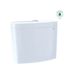 TOTO Aquia IV Dual Flush 1.28 And 0.9 GPF Toilet Tank Only Cotton White
