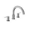 TOTO - TBS01201U#CP - Toto® Lb Two-Handle Deck-Mount Roman Tub Filler Trim, Polished Chrome -TOTO Sales Store TOT CDWQP4CTVIPLPUPOSZOR