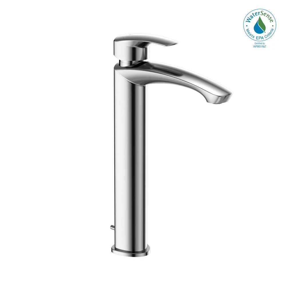 TOTO - TLG09305U#CP - Toto® Gm 1.2 Gpm Single Handle Vessel Bathroom Sink Faucet With Comfort Glide Technology, Polished Chrome 3 TOTO - TLG09305U#CP - Toto® Gm 1.2 Gpm Single Handle Vessel Bathroom Sink Faucet With Comfort Glide Technology, Polished Chrome