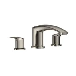 TOTO - TBG09201U#PN - Toto® Gm Two-Handle Deck-Mount Roman Tub Filler Trim, Polished Nickel