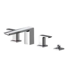 TOTO - TBG02202U#CP - Toto® Gr Two-Handle Deck-Mount Roman Tub Filler Trim With Handshower, Polished Chrome