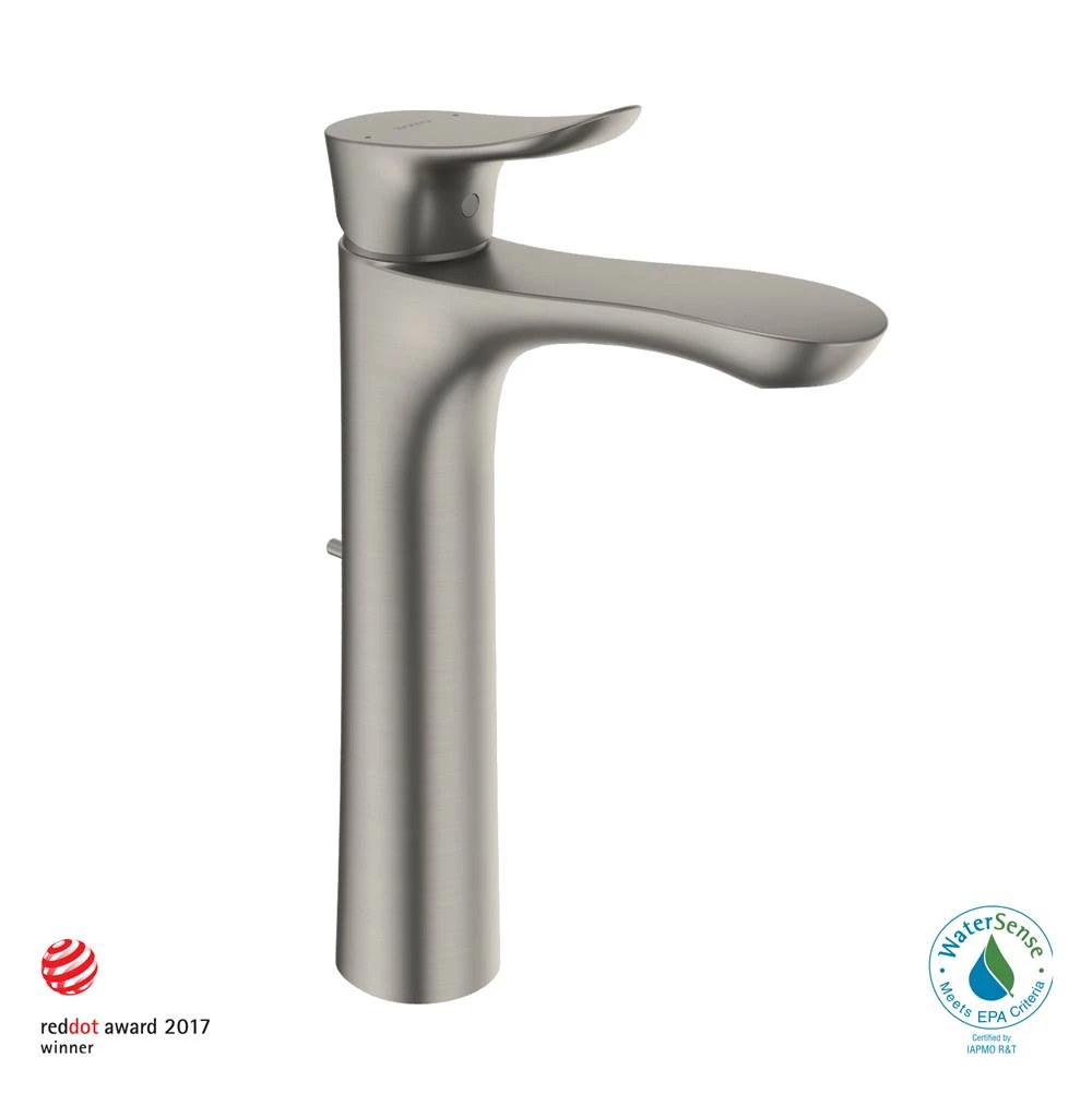 TOTO - TLG01307U#BN - Toto® Go 1.2 Gpm Single Handle Vessel Bathroom Sink Faucet With Comfort Glide™ Technology, Brushed Nickel 3 TOTO - TLG01307U#BN - Toto® Go 1.2 Gpm Single Handle Vessel Bathroom Sink Faucet With Comfort Glide™ Technology, Brushed Nickel