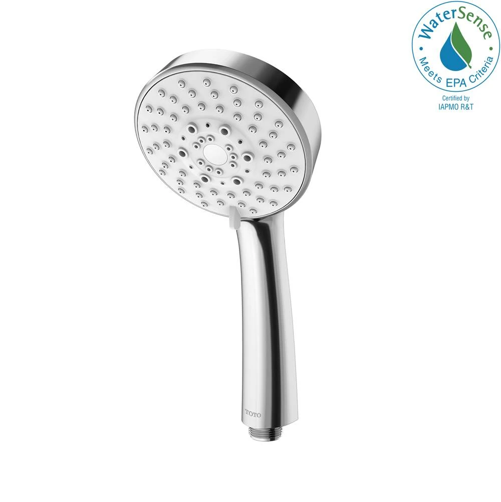 TOTO - TBW01020U4#CP - Toto® L Series 1.75 Gpm Multifunction 4 Inch Modern Round Handshower, Polished Chrome 3 TOTO - TBW01020U4#CP - Toto® L Series 1.75 Gpm Multifunction 4 Inch Modern Round Handshower, Polished Chrome