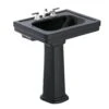 TOTO - LPT530N#51 - Promenade 1-Hole Lav & Ped Ebony -TOTO Sales Store TOT LPT530N 51