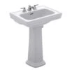 TOTO - LPT532.8N#12 - Promenade 8'' Ctr 24'' Lav & Ped Colonial White 2 TOTO - LPT532.8N#12 - Promenade 8'' Ctr 24'' Lav & Ped Colonial White -TOTO Sales Store TOT LPT532N 01 1