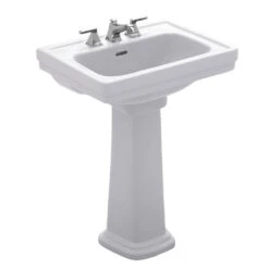 TOTO - LPT532.8N#12 - Promenade 8'' Ctr 24'' Lav & Ped Colonial White