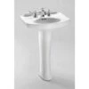 TOTO - LT642#01 - Dartmouth Pedestal Lavatory Single Hole 2 TOTO - LT642#01 - Dartmouth Pedestal Lavatory Single Hole -TOTO Sales Store TOT LT64201