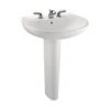 TOTO - PT243#11 - Pedestal Foot Colonial White 1 TOTO - PT243#11 - Pedestal Foot Colonial White -TOTO Sales Store TOT PT24311