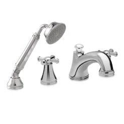 TOTO - TB220S#BN - 4 Hole Vivian Roman Tub Cross Handle