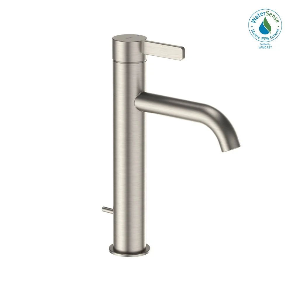 TOTO - TLG11303U#BN - Toto® Gf 1.2 Gpm Single Handle Semi-Vessel Bathroom Sink Faucet With Comfort Glide Technology, Brushed Nickel 3 TOTO - TLG11303U#BN - Toto® Gf 1.2 Gpm Single Handle Semi-Vessel Bathroom Sink Faucet With Comfort Glide Technology, Brushed Nickel