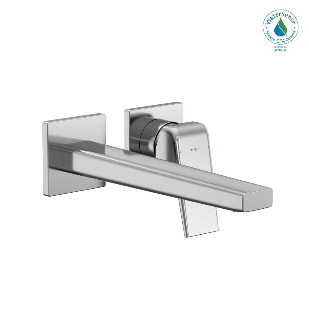 TOTO - TLG10308U#CP - Toto® Gb 1.2 Gpm Wall-Mount Single-Handle Long Bathroom Faucet With Comfort Glide Technology, Polished Chrome 3 TOTO - TLG10308U#CP - Toto® Gb 1.2 Gpm Wall-Mount Single-Handle Long Bathroom Faucet With Comfort Glide Technology, Polished Chrome
