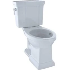 Toto CST404CEFG01 Universal Height Toilet Bowl With Cefiontect; Cotton White