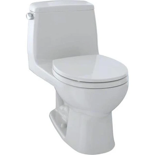 Toto MS853113E11 Eco Ultramax Round Bowl Toilet; Colonial White 3 Toto MS853113E11 Eco Ultramax Round Bowl Toilet; Colonial White