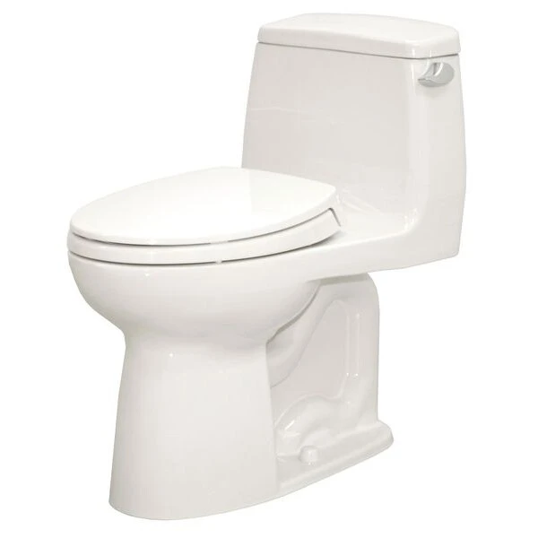 TOTO Tank Toilet, 1.28 Gpf, E-Max, Floor Mount, Elongated, Cotton 3 TOTO Tank Toilet, 1.28 Gpf, E-Max, Floor Mount, Elongated, Cotton