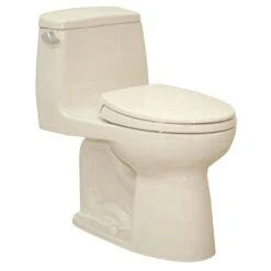 TOTO Tank Toilet, 1.6 Gpf, G-Max, Floor Mount, Elongated, Bone