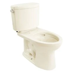 TOTO Tank Toilet, 1.0 Gpf, Tornado, Floor Mount, Elongated, Sedona Beige