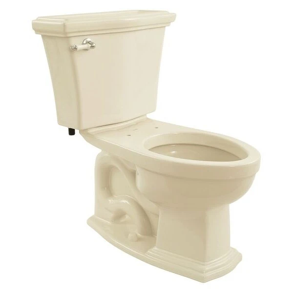 TOTO Tank Toilet, 1.28 Gpf, E-Max, Floor Mount, Elongated, Bone 3 TOTO Tank Toilet, 1.28 Gpf, E-Max, Floor Mount, Elongated, Bone