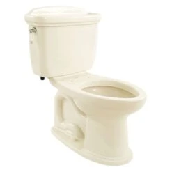 TOTO Tank Toilet, 1.28 Gpf, E-Max, Floor Mount, Elongated, Sedona Beige