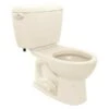 TOTO Tank Toilet, 1.6 Gpf, G-Max, Floor Mount, Round, Sedona Beige