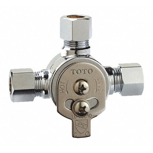 TOTO Mixing Valve, 2-53/64" Size, Chrome 3 TOTO Mixing Valve, 2-53/64" Size, Chrome