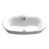 TOTO Lvtory Sink W/SanaGloss, Oval, Colonial Wt