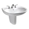 TOTO Lavatory Sink, U-Shaped Pedestal, 22-7/8" -TOTO Sales Store Z2rx9zkcpIx