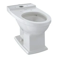 TOTO Toilet Bowl, 0.9/1.28 Gpf, Dual Flush, Floor Mount, Elongated, Colonial White