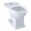 TOTO Toilet Bowl, 0.9/1.28 Gpf, Dual Flush, Floor Mount, Elongated, Cotton -TOTO Sales Store Z2rxDvicpIx