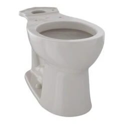 TOTO Toilet Bowl, 1.28 Gpf, Floor Mount, Round, Sedona Beige