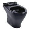 TOTO Toilet Bowl, Floor Mount, Elongated, Ebony