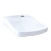 TOTO Bidet Seat, D-Shaped, Cotton, With Cover, Urea Resin, Cotton White