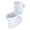 TOTO Toilet Bowl, 1.0 Gpf, Tornado Flush, Floor Mount, Elongated, Cotton