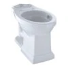 TOTO Toilet Bowl, 1.0 Gpf, Floor Mount, Elongated, Cotton