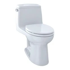 TOTO Toilet, 1.6 Gpf, G-Max, Floor Mount, Elongated, Cotton