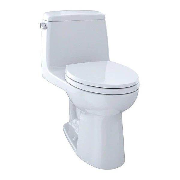 TOTO Toilet, 1.6 Gpf, G-Max, Floor Mount, Elongated, Cotton 3 TOTO Toilet, 1.6 Gpf, G-Max, Floor Mount, Elongated, Cotton